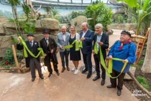 Die Meranti-Halle ist eröffnet. (Foto: Michael Bührke)