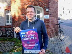 Carsten Happe leitet das Filmfestival Münster zusammen mit Risna Olthuis. (Foto: rc)