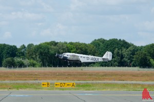 Tante Ju - die dreimotorige Ju 52 (Foto: sg)