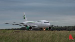 Dadurch, dass ein zweites Flugzeug der Fluggesellschaft Germania am FMO stationiert wurde, stieg das Touristikgeschäft deutlich an. (Foto: wf / Weber)