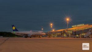 Am heutigen Dienstag streiken am FMO die Reinigungskräfte, was sicher zu Beeinträchtigungen im Flugverkehr führen wird. (Archivbild: Thomas M. Weber)