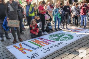 2019 streikten über 20.000 Menschen in Münster für das Klima, die Stadt rief den Klimanotstand aus und beschloss inzwischen sogar, bis 2030 klimaneutral zu werden. (Arhivbild: Susanne Wonnay)