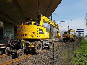 Auf der Bahnstrecke zwischen Coesfeld und Münster sind umfangreiche Gleisarbeiten notwendig. (Symbolbild: CC0)