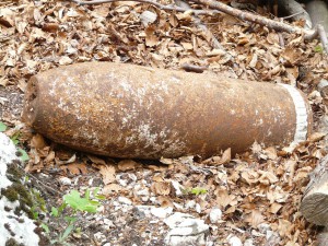 Zwei solcher Fliegerbomben könnten im Erdreich im Stadthafen liegen. (Foto: CC0)