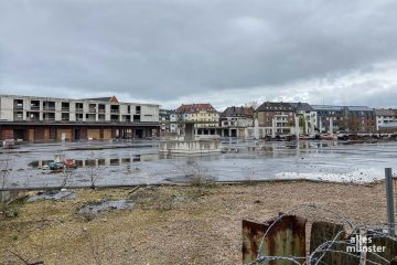 Die Großbaustelle "Hafenmarkt" am Hansaring. (Archivbild: Thomas Hölscher)