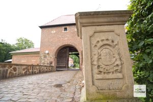 Das Schloss Sythen liegt direkt an der Route (Foto: Bührke)