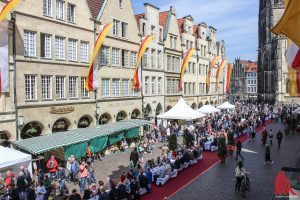 Beim Hansemahl wird in Münsters Guter Stube geschlemmt. (Foto: Schuster)