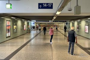 Knappe sechs Jahre ist der südliche Tunnel im Hauptbahnhof gesperrt gewesen. (Foto: Stephan Günther)