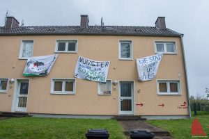 Am Köhlweg sind zwei Häuser besetzt. (Foto: th)