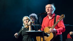 Der Niederländer Hermann van Veen in der Halle Münsterland. (Foto: wf / Weber)