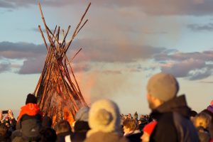 Am Wochenende werden auch in Münster wieder Osterfeuer entzündet. (Symbolbild: CC0)