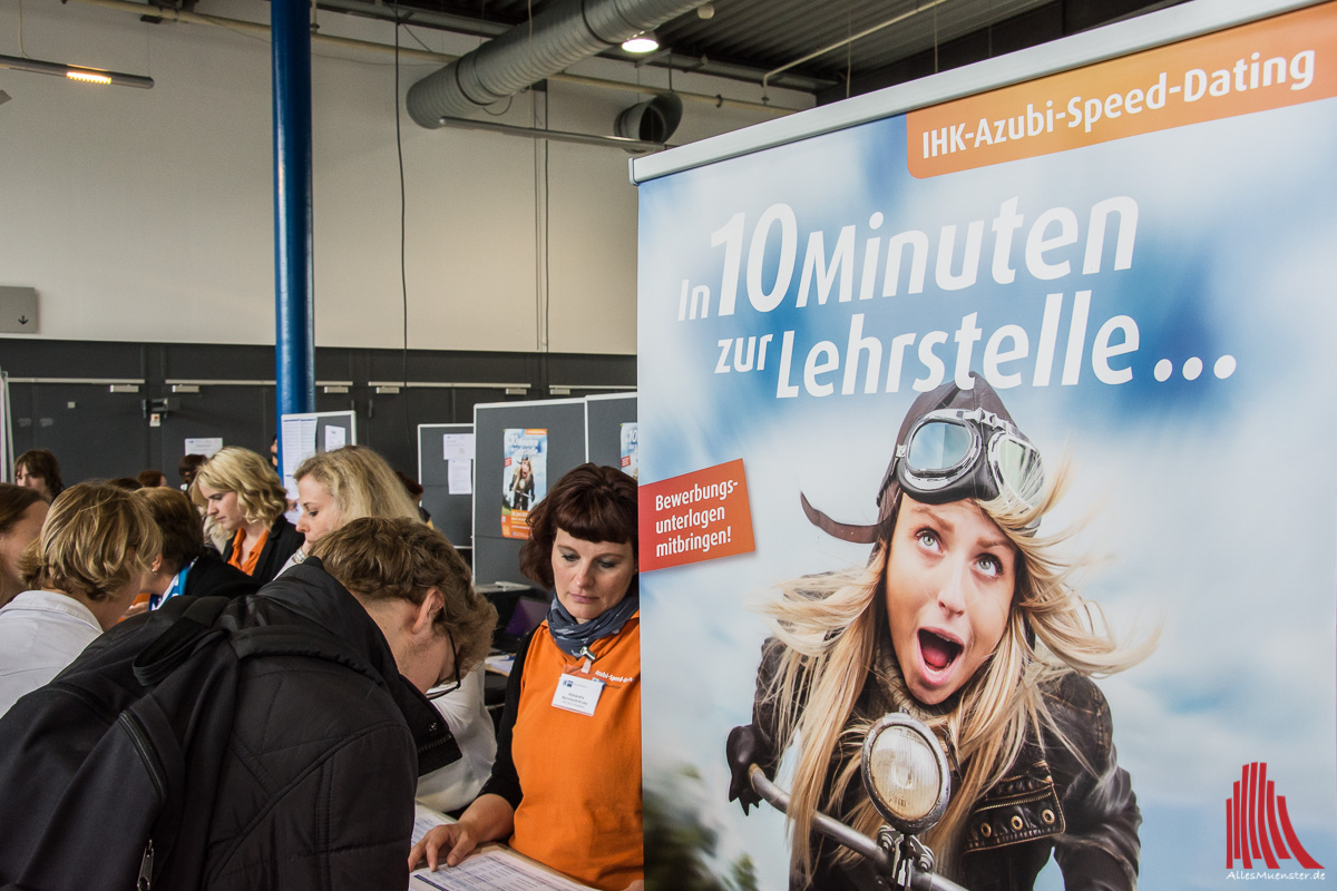 Speed-Dating: 1000 Lehrstellen gehen 
