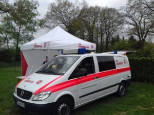 Ein ruhiger Maifeiertag für Münsters Rettungsdienste. (Foto: Johanniter Unfallhilfe)