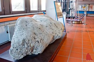 Das Institut für Planetologie verfügt über eine der größten Meteoritensammlungen weltweit. Allerdings ist die Sammlung nicht öffentlich zugänglich. (Foto: mb)