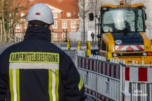 In Münsters Boden stecken wahrscheinlich noch viele Bomben, die gefährliche Arbeit der Kampfmittelbeseitigung ist nach Sonntag noch lange nicht erledigt. (Archivbild: Thomas Hölscher)