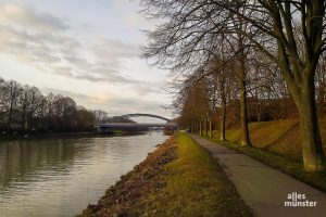 Mitte nächsten Monats sollen die ersten Vorarbeiten für die neue Kanalpromenade beginnen, wie beispielsweise die Rodung einiger Bäume. (Foto: Ralf Clausen)