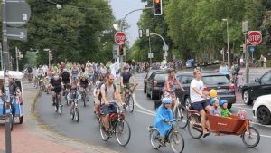 Am 18. September veranstaltet die Kidical Mass Münster die nächste Familien-Fahrraddemo. (Foto: Kidical Mass Münster)