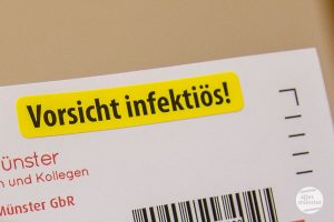 Heute sind im Stadtgebiet von Münster drei Fälle von Infektionen mit neuen hochansteckenden Varianten des Corona-Virus bekannt geworden. Symbolbild: Thomas Hölscher)