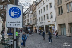 Für den in Münster geplanten Modellversuch ist eine Inzidenz unter 100 Voraussetzung. Aktuell scheint sich allerdings ein anderer Trend abzuzeichnen. (Archivbild: Thomas Hölscher)