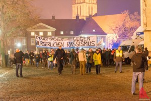 Die große Abschlusskundgebung soll um 18:00 Uhr auf dem Domplatz stattfinden. (Foto: wf / Weber)