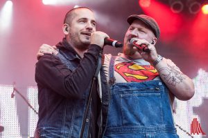 Ron und Richie, die beiden Sänger von Schramme 11. (Foto: sg)