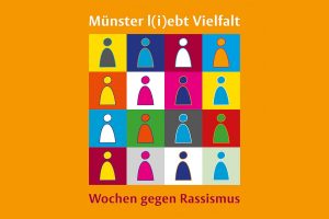 Münsteraner Wochen gegen Rassismus. (Grafik: Stadt Münster)