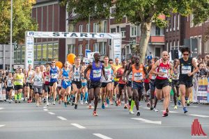 Beim Marathon am Start: Läufer aus rund 30 Nationen. (Foto: Carsten Bender)