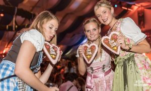 Das Oktoberfest Münster im Zelt am Albersloher Weg. (Archivbild: Thomas M. Weber)