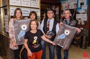 Das Team vom Kinderfilmfest (v.l.): Christina Adam, Gisela Haak, Ilka Maas, Bernward Hoffmann und Hans Peter Droberg. (Foto: th) 