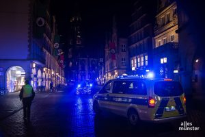 Zum G7-Gipfel in Münster wird unter anderem rund um das Rathaus eine Sicherheitszone errichtet. (Symbolbild: Thomas Hölscher)