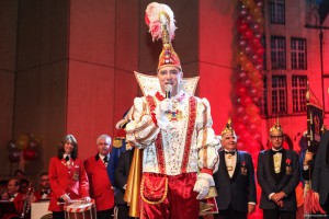 Prinz Paul I. ganz in seinem Element.  (Foto: rwe)