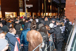 Für eine Veranstaltung in dieser Größenordnung musste die Polizei nur selten einschreiten. (Foto: Thomas Hölscher)