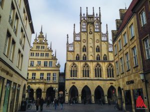 Interessierte aus Münster und der Region sind willkommen, wenn Land und Stadt am 31. August zu einem Benelux-Dialog in Münsters Rathaus einladen. (Archivbild: Thomas Hölscher)