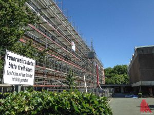 Auch am Ratsgymnasium wird kräftig gewerkelt. (Foto: th)