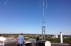 Die neue Antenne ist deutlich leistungsstärker. So kann Radio Q auch über die Stadtgrenzen hinaus empfangen werden. (Foto: Radio Q)