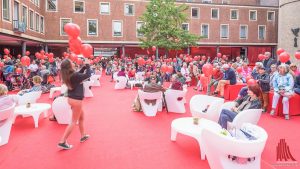 Der Rote Platz ist beim Schauraum der zentrale Dreh- und Angelpunkt. (Foto: wf / Weber)