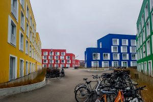 Das Wohnheim des Studierendenwerkes an der Boeselagerstraße in Münster. (Foto: privat)