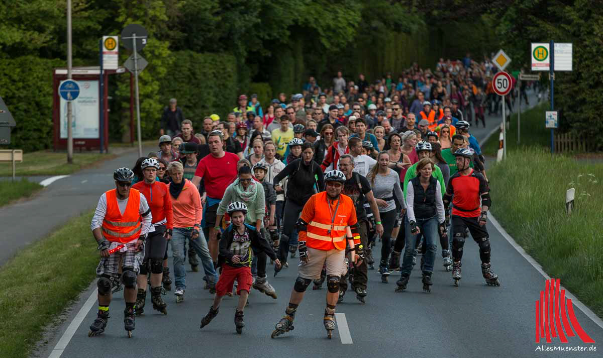 Ein letztes Mal in diesem Jahr werden Hunderte von Skatern durch die Stadt rollen. (Foto: ml)