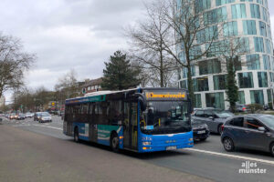 Der nächste Warnstreik steht an. Kommende Woche ist daher wieder mit großen Einschränkungen im Busverkehr in Münster zu rechnen. (Foto: Michael Bührke)