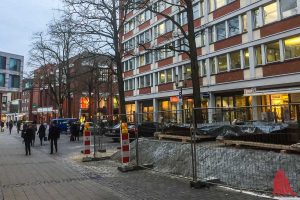 Am Stadthaus 1 wird in der nächsten Woche ein Lastenkran aufgebaut. (Foto: th) 