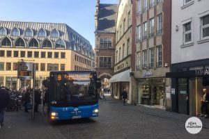Ausfälle im Busverkehr lassen sich weiterhin nicht vermeiden, melden die Stadtwerke Münster. (Archivbild: Thomas Hölscher)