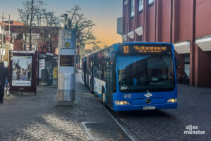 Streik am Montag: Bei den Stadtbussen sind für Montag über die Hälfte aller Fahrten gestrichen. (Archivbild: Thomas Hölscher)