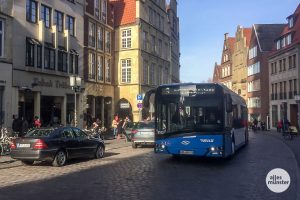 Die Busse der Stadtwerke fahren ab Mittwoch nach dem Ferienfahrplan. (Archivbild: Thomas Hölscher)