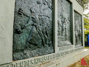 Das Kürassierdenkmal an der Aegidii-Schanze. (Foto: rc)