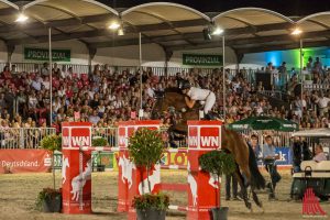 Katrin Eckermann gewinnt das Jokerspringen. (Foto: th)