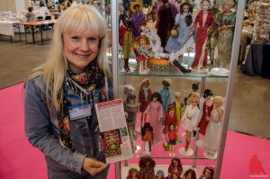 Auch Rekord-Sammlerin Bettina Dorfmann zeigt auf dem Internationalen PUPPENfrühling wieder ihre Barbies. (Foto: th)