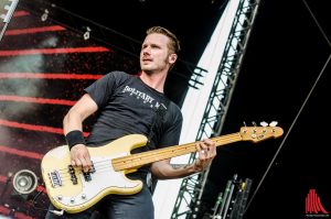 Donots-Bassist Jan-Dirk Poggemann. (Foto: th)