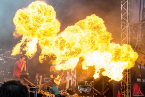 Feuer gehört zu jeder Show. (Foto: th)