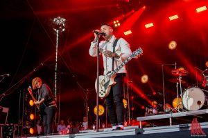 Die Headliner "Broilers" beim Vainstream Rockfest. (Foto: th)