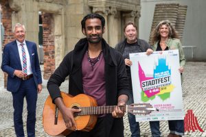 Teil des Stadtfestes ist auch der Contest "Voice of Münsterland". (Foto: cabe)